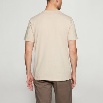 Signal - Signal - Felix mini stripe tee | T-shirt Warm Beige