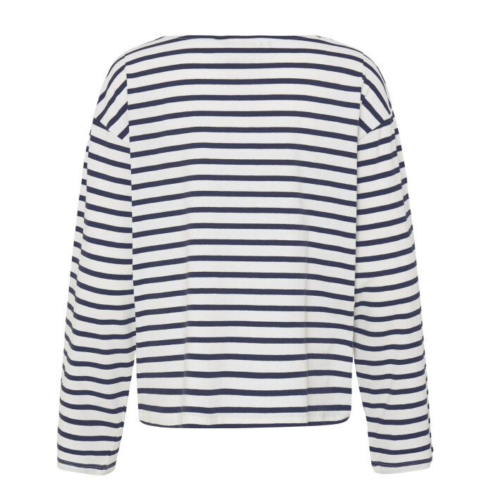ICHI ( Dame ) - ICHI - IHMIRA BOATNECK LS2 | T-SHIRT TOTAL ECLIPSE