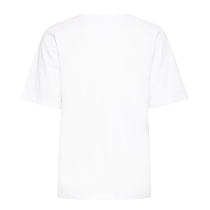 Pulz Jeans ( Dame )  - PULZ - PZBETHANY | T-SHIRT BRIGHT WHITE
