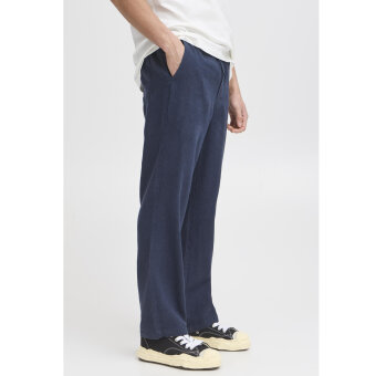 Solid - Solid - Alann linen pants | Hørbukser Insignia Blue