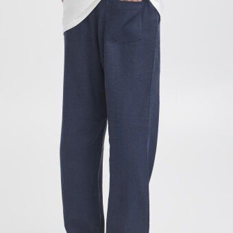 Solid - Solid - Alann linen pants | Hørbukser Insignia Blue