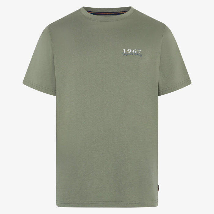 Signal - Signal - Frodo chest print tee | T-shirt Oil Green
