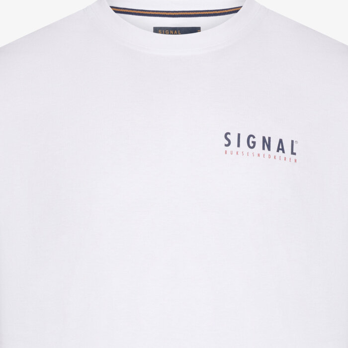 Signal - Signal - Fab backprint tee | T-shirt White