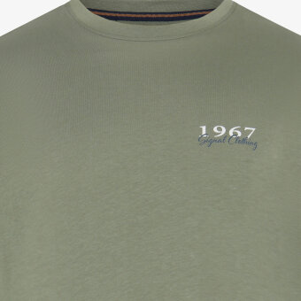 Signal - Signal - Frodo chest print tee | T-shirt Oil Green
