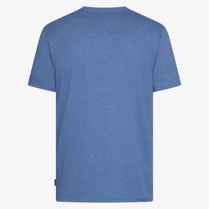 Signal - Signal - Finn front print tee | T-shirt True Blue Melange