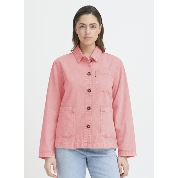 Pulz Jeans ( Dame )  - PULZ - PZGIANNI CASUL JACKET | JAKKE TEA ROSE 