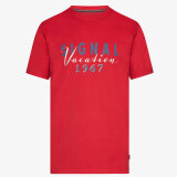 Signal - Signal - Finn front print tee | T-shirt Dusty Red Signal - Signal - Finn front print tee | T-shirt Dusty Red