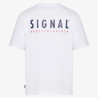 Signal - Signal - Fab backprint tee | T-shirt White