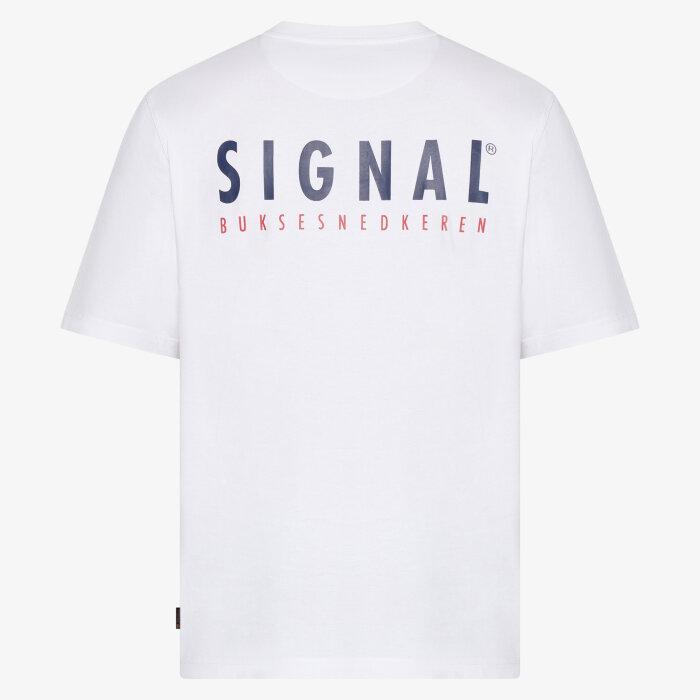 Signal - Signal - Fab backprint tee | T-shirt White