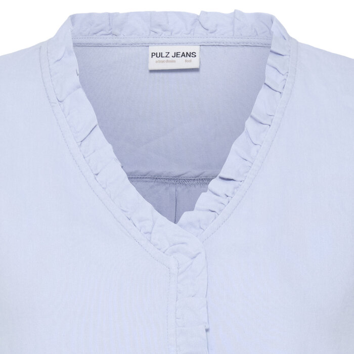 Pulz Jeans ( Dame )  - PULZ - PZLUCA TOP | SKJORTE WINDSURFER BLUE