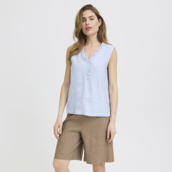 Pulz Jeans ( Dame )  - PULZ - PZLUCA TOP | SKJORTE WINDSURFER BLUE