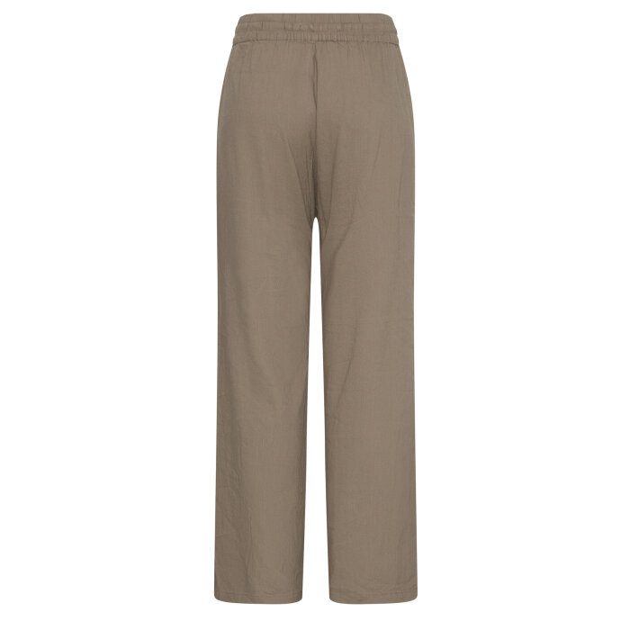 Pulz Jeans ( Dame )  - PULZ - PZLUCA PANT FULL WIDE | BUKSER WALNUT BROWN