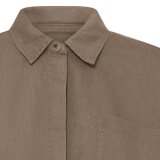 Pulz Jeans ( Dame )  - PULZ - PZLUCA BOXY SH | SKJORTE WALNUT BROWN 