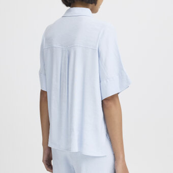Pulz Jeans ( Dame )  - PULZ - PZLUCA BOXY SH | SKJORTE WINDSURFER BLUE 