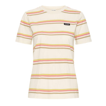 Pulz Jeans ( Dame )  - PULZ - PZBLAKE | T-SHIRT CLOUD DANSER STRIPE 