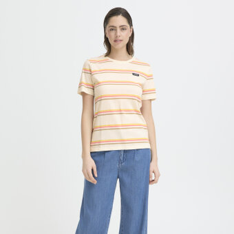 Pulz Jeans ( Dame )  - PULZ - PZBLAKE | T-SHIRT CLOUD DANSER STRIPE 