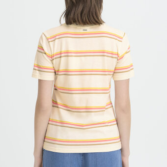 Pulz Jeans ( Dame )  - PULZ - PZBLAKE | T-SHIRT CLOUD DANSER STRIPE 