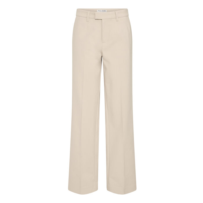 Pulz Jeans ( Dame )  - PULZ - PZBINDY HW WIDE LEG | BUKSER PURE CASHMERE 