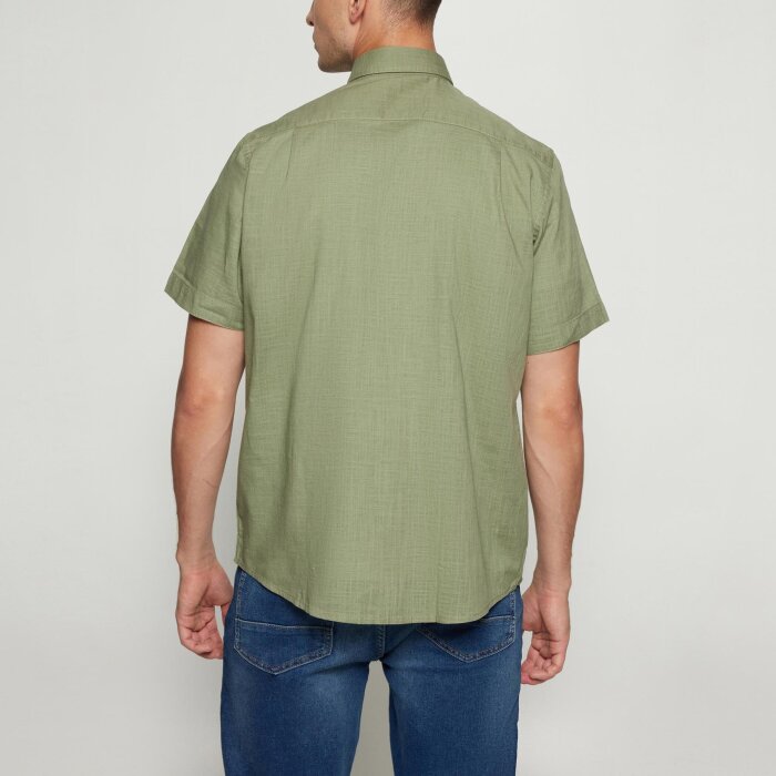 Signal - Signal - Gismo shirt | K/Æ Skjorte Oil Green