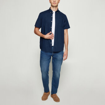 Signal - Signal - Gismo shirt | K/Æ Skjorte Blue Captain