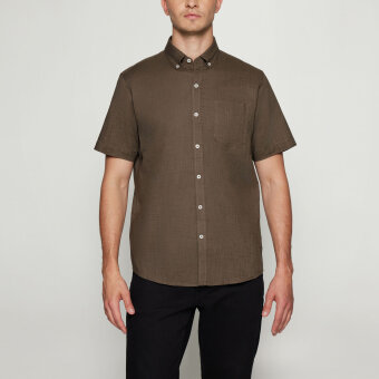 Signal - Signal - Gismo shirt | K/Æ Skjorte Espresso