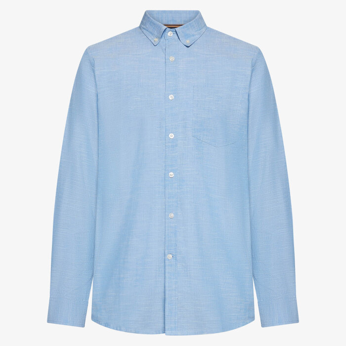 Signal - Signal - Geo slub solid shirt | Skjorte Blue Legacy