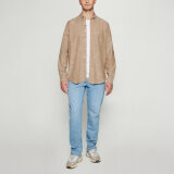 Signal - Signal - Geo slub solid shirt | Skjorte Tobacco