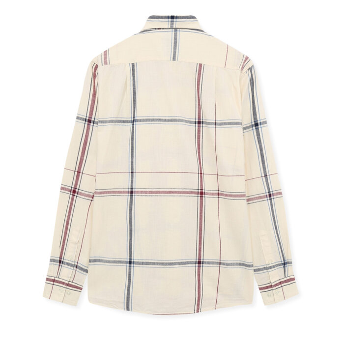 Signal - Signal - Gabriel check shirt | Skjorte Ivory Cream