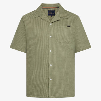 Signal - Signal - Eifel shirt | K/Æ Skjorte Oil Green