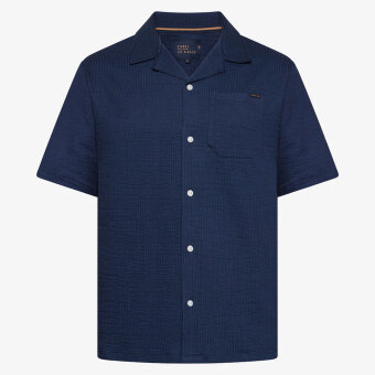 Signal - Signal - Eifel shirt | K/Æ Skjorte Blue Captain