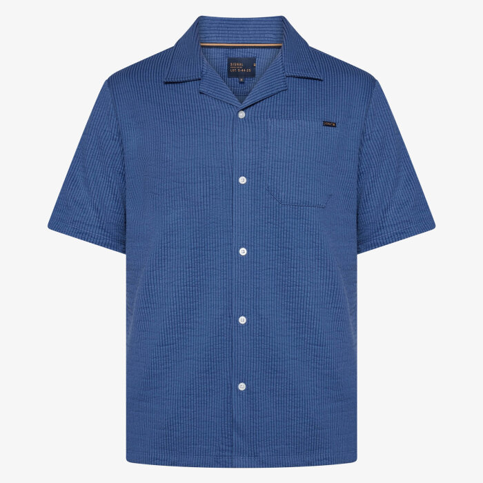 Signal - Signal - Eifel shirt | K/Æ Skjorte True Blue