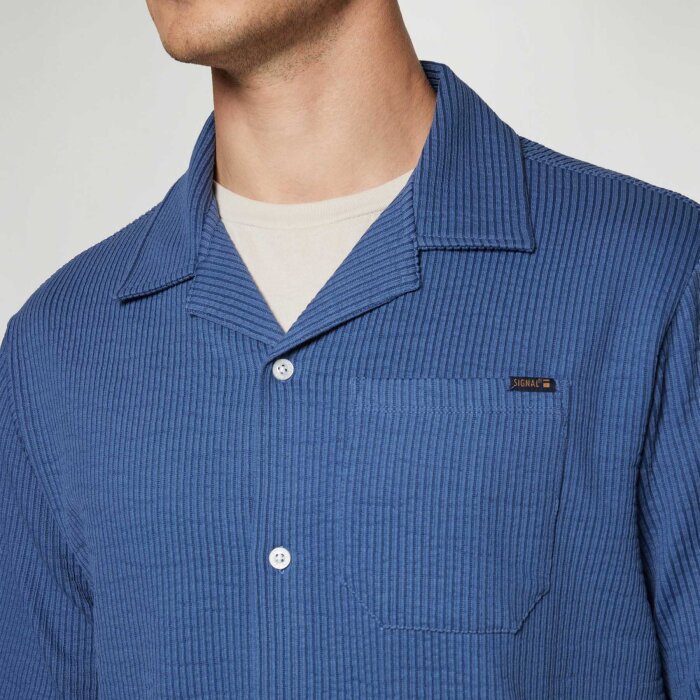 Signal - Signal - Eifel shirt | K/Æ Skjorte True Blue