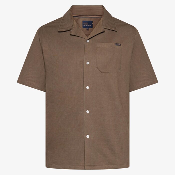 Signal - Signal - Eifel shirt | K/Æ Skjorte Espresso