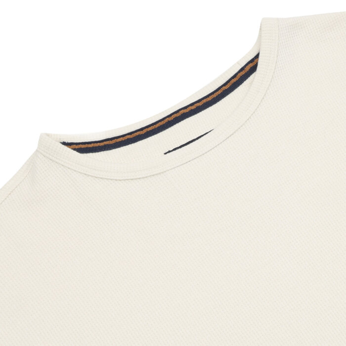 Signal - Signal - Fred waffle tee | T-shirt Ecru Vapor