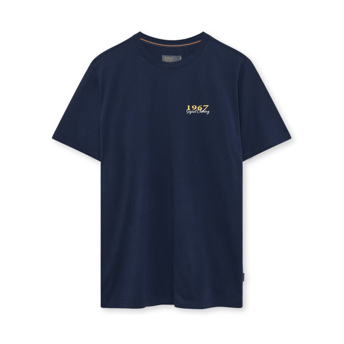 Signal - Signal - Frodo chest print tee | T-shirt Blue Captain