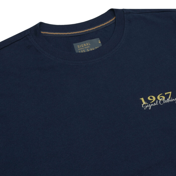 Signal - Signal - Frodo chest print tee | T-shirt Blue Captain