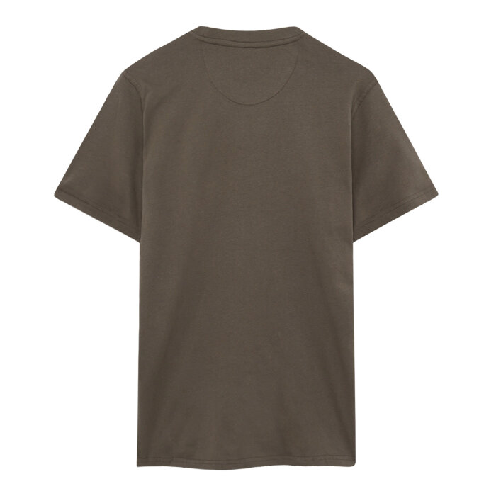 Signal - Signal - Finn front print tee | T-shirt Espresso