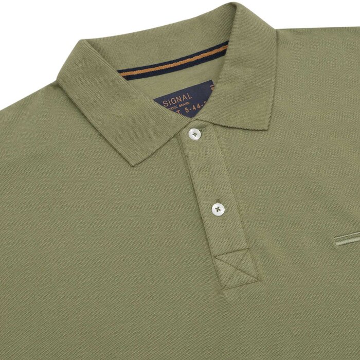Signal - Signal - Nicky | Polo T-shirt Oil Green