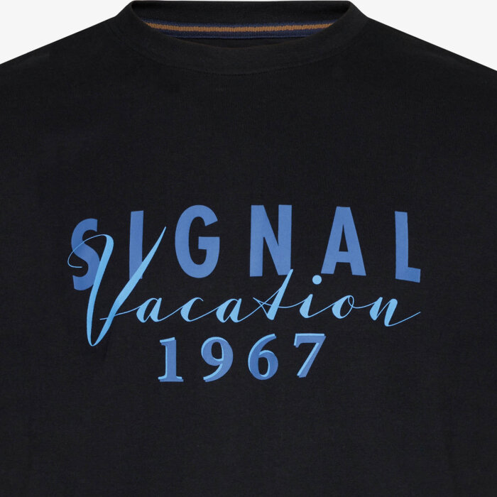 Signal - Signal - Finn front print tee | T-shirt Black