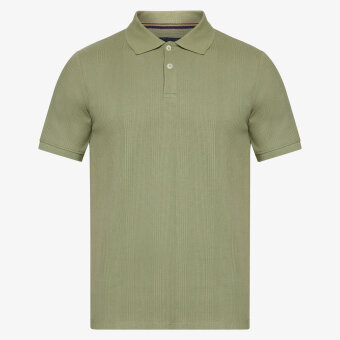 Signal - Signal - Olau structured | Polo T-shirt Oil Green
