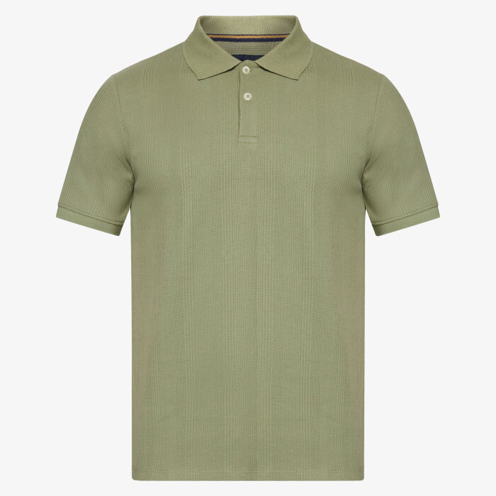 Signal - Signal - Olau structured | Polo T-shirt Oil Green