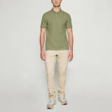 Signal - Signal - Olau structured | Polo T-shirt Oil Green Signal - Signal - Olau structured | Polo T-shirt Oil Green