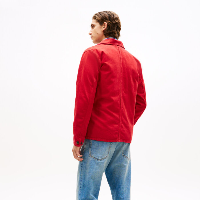 Tommy Hilfiger  - Tommy Hilfiger - Chore jacket | Overshirt Medium Red
