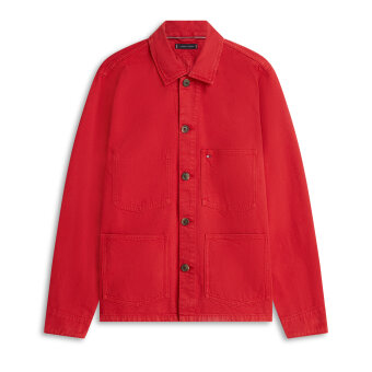 Tommy Hilfiger  - Tommy Hilfiger - Chore jacket | Overshirt Medium Red