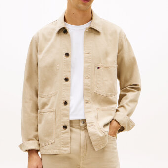 Tommy Hilfiger  - Tommy Hilfiger - Chore jacket | Jakke Sandalwood
