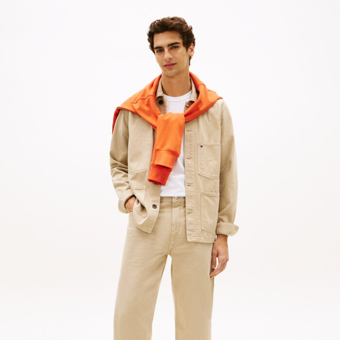 Tommy Hilfiger  - Tommy Hilfiger - Chore jacket | Jakke Sandalwood