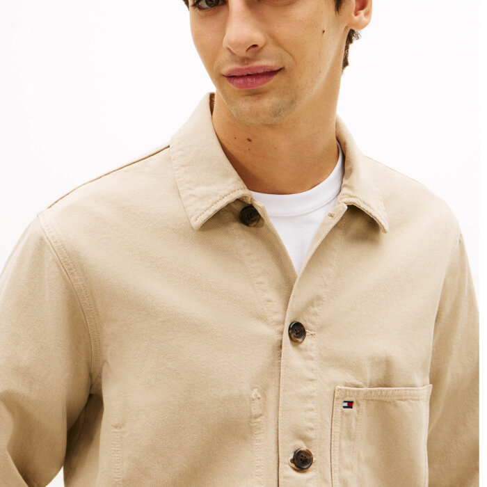 Tommy Hilfiger  - Tommy Hilfiger - Chore jacket | Jakke Sandalwood
