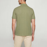 Signal - Signal - Olau structured | Polo T-shirt Oil Green Signal - Signal - Olau structured | Polo T-shirt Oil Green
