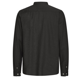 Solid - Solid - Allan linen china shirt | Skjorte True Black