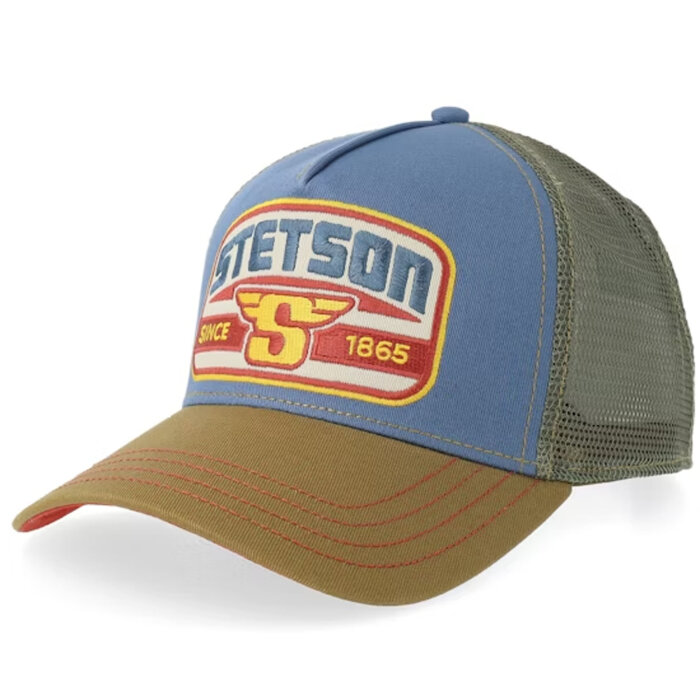 STETSON - Stetson - Trucker cap S Wing | Kasket Brown Blue